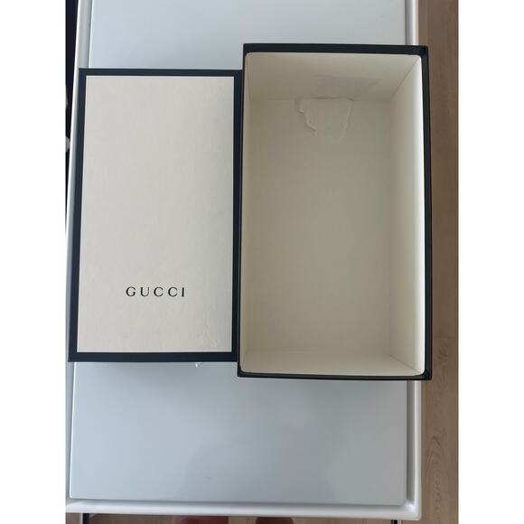 Gucci authentic shoe box perfect for a gift shoes storage home decor purse - Picture 6 of 12